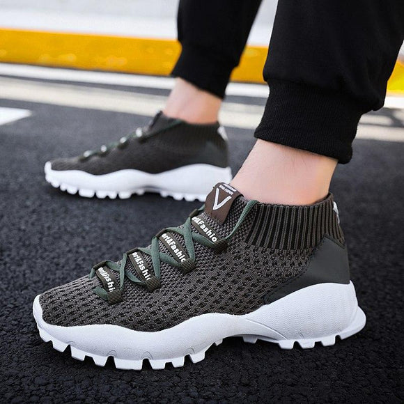 Mens Sneakers Casual Fashion Mixed Color Walking Shoes ( 💥Over $89+ ,Code SAVE10🛒)