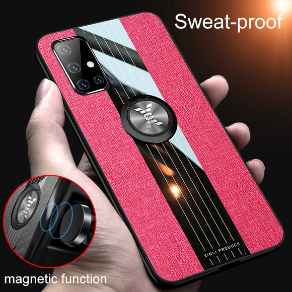 Luxury Dirt-resistant Cloth Magnet Case For Samsung Galaxy