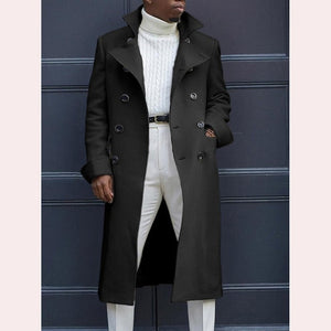 Man Wool Blends Trench Coat