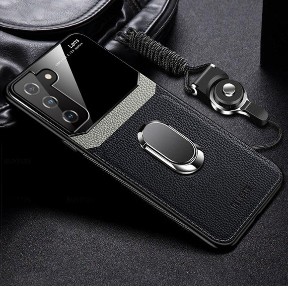 Shockproof PU Leather With Stand Case for Samsung Galaxy S21 Series(Buy 2 Get 10% Off, Buy 3 Get 15% Off)