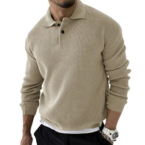 Men Knitted POLO Sweater