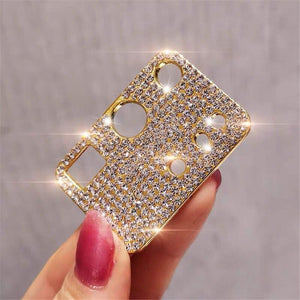 Bling Diamond Metal Camera Lens Protection for Samsung Galaxy S21 Series
