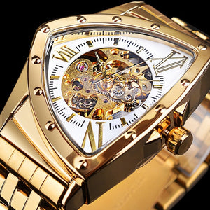 Fashion Skeleton Mechanical Watch