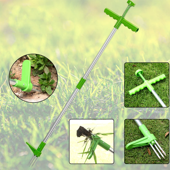 Long Handle Weeder Extractor Plant Root Remover Outdoor Yard Grass Remove Hand Tools