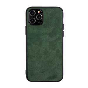 Luxury Suede Leather iPhone Cases For iPhone