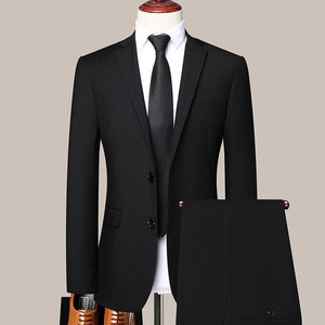 Men High-quality Suit Two-piece