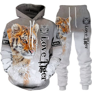 New Animal 3D Printed Tracksuit Sets