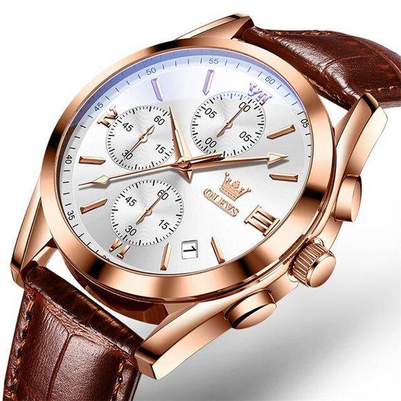 New Quartz Leather Wristwatches