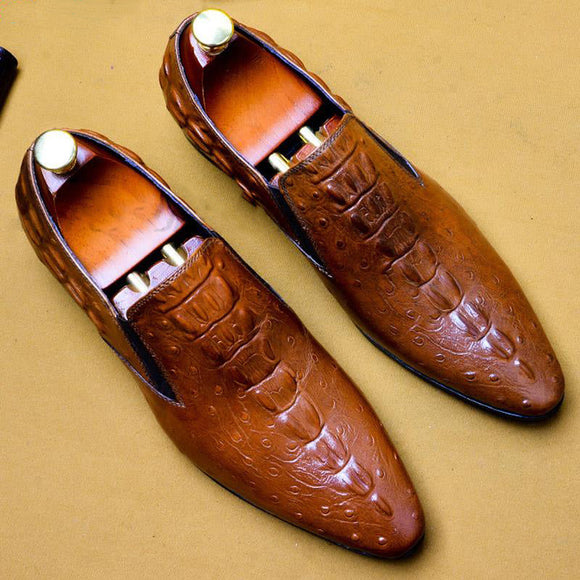 Men Leather Italy Oxford shoes