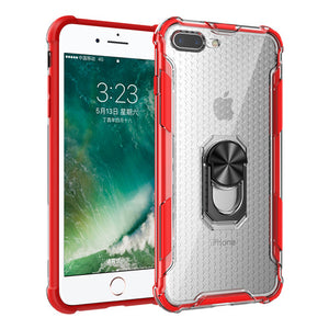 Transparent 360 Rotating Ring Case For iPhone