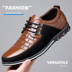 Men Leather Business Oxfords