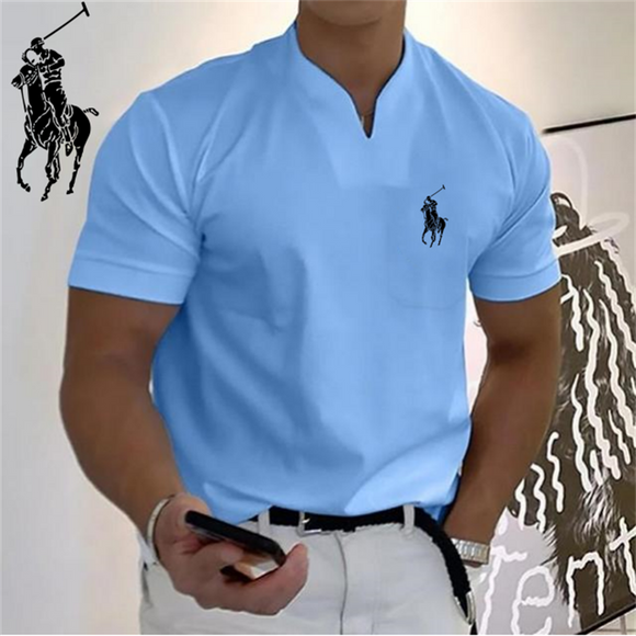 Hot Sale V-Neck Short Sleeve Shirts